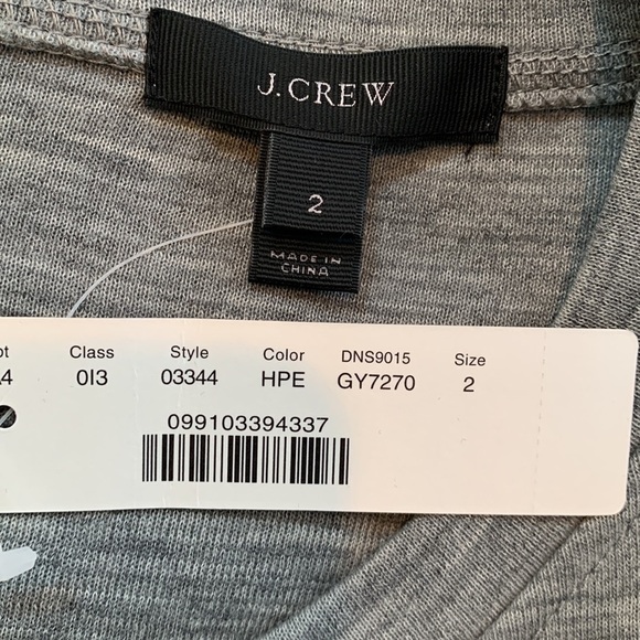 J. Crew Wool Ponte Zipper Pocket Shift Dress NWT - Picture 8 of 8